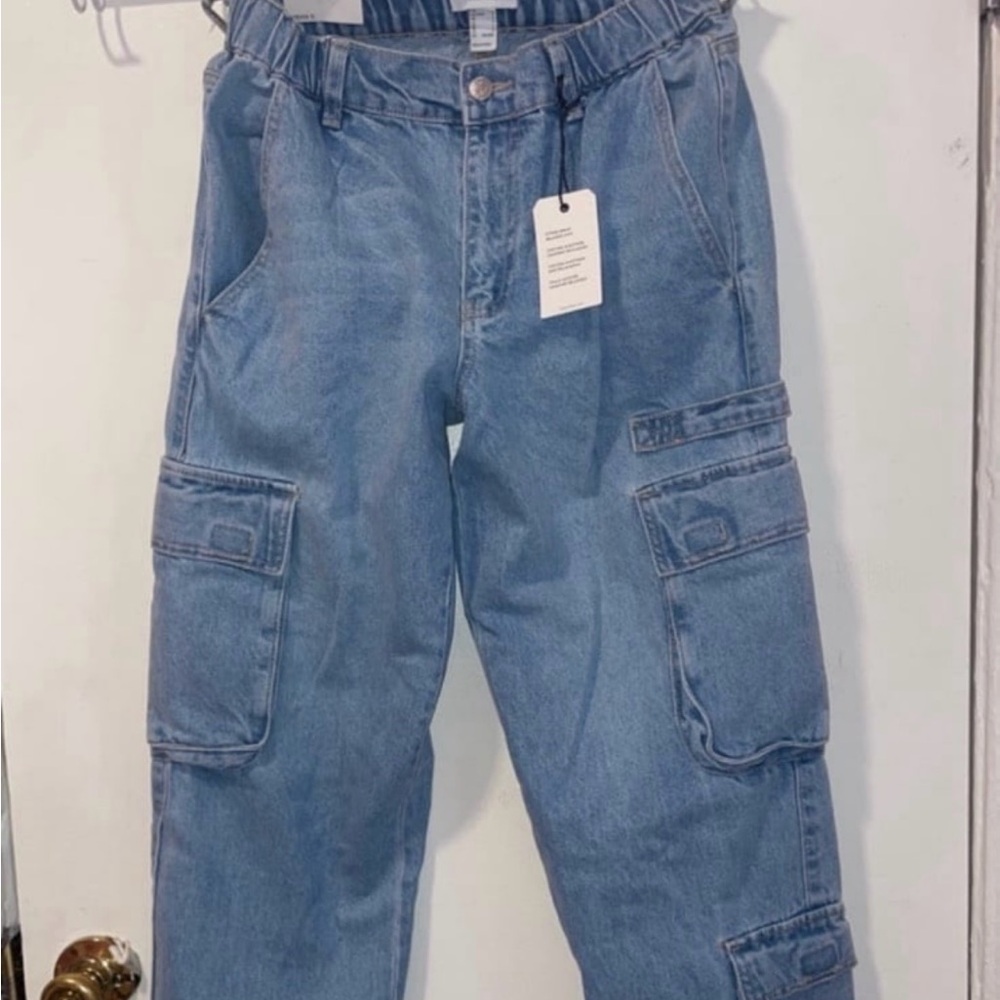 Cargo Denim Jeans